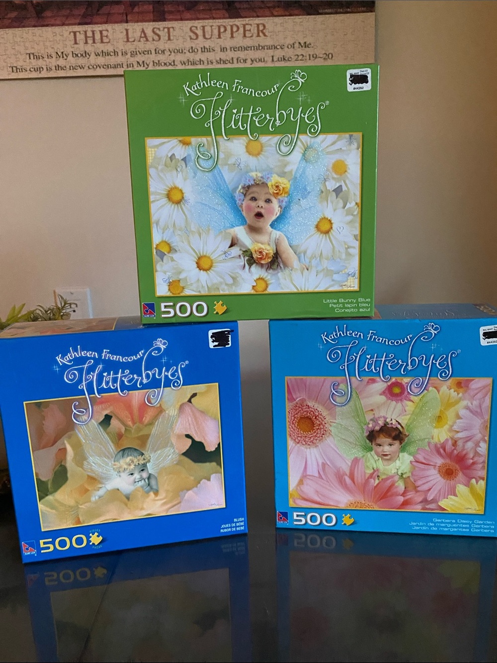 Brand New🌈 Flitterbyes Puzzle LOT (500 pcs) DIY Activities